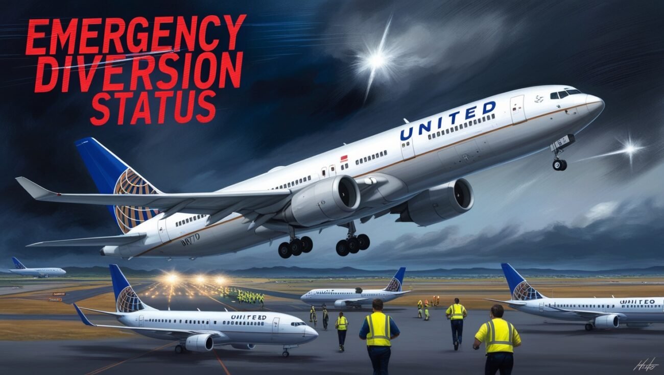 United Airlines Flight UA770 Emergency Diversion Status
