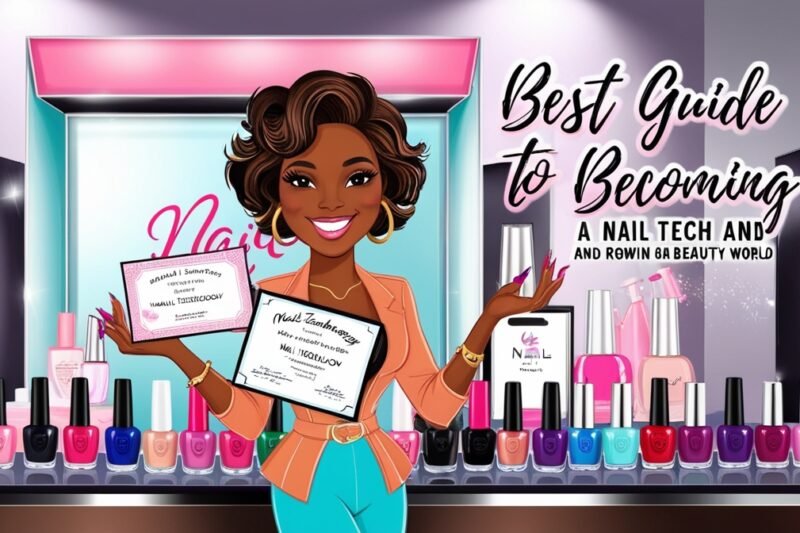 Best Guide to Becoming a Nail Tech and Growing in Beauty World