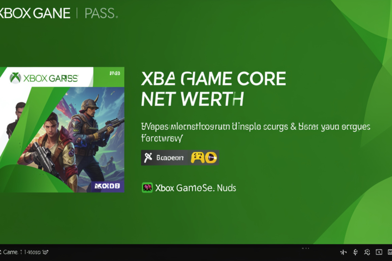 Understanding the Xbox Game Pass Core Net Worth and Value