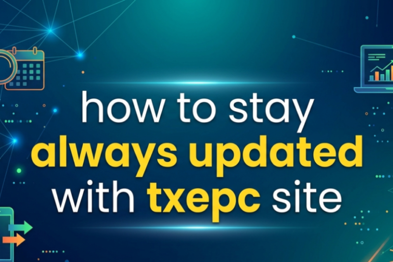 stay always updated with txepc