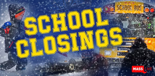 school closings ma​