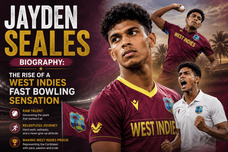 Jayden Seales Biography: The Rise of a West Indies Fast Bowling Sensation