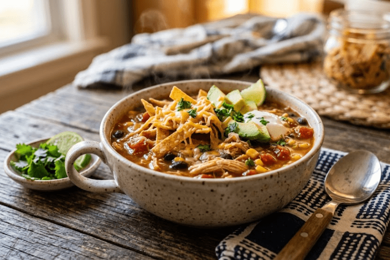Chicken tortilla soup